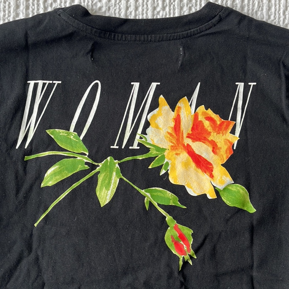OFF-WHITE “Flowers Women’s Casual Tee” Size Small - Picture 5 of 11